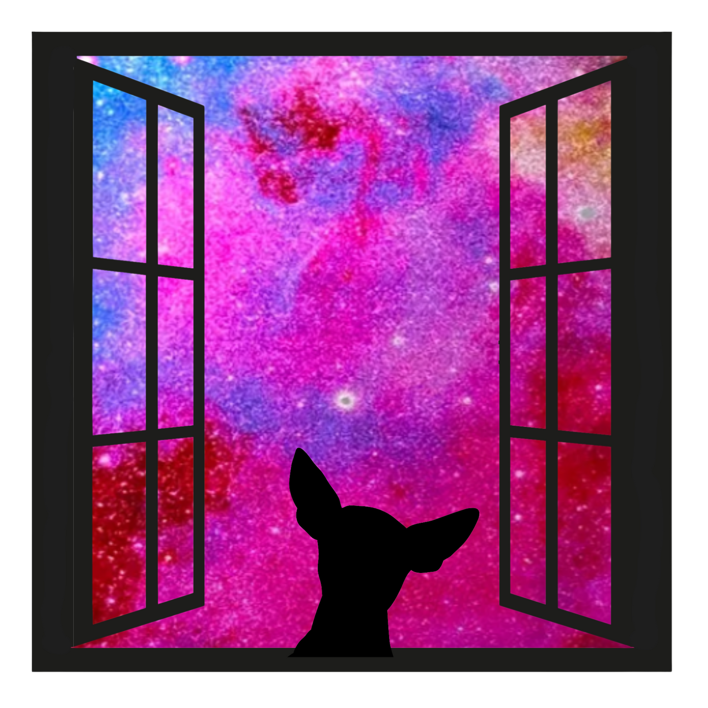 Suncatcher - dog galaxy