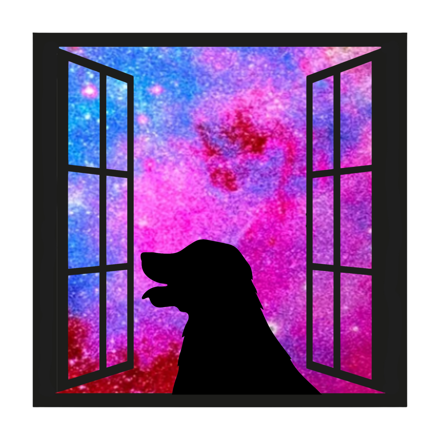 Suncatcher - dog galaxy