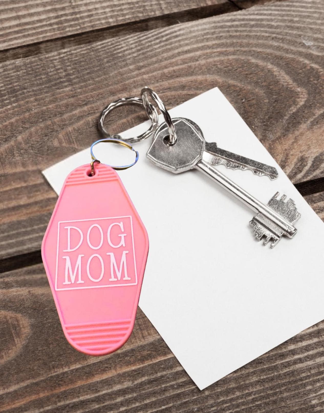 Keychain Hotel/motel dog lover dog mom dog dad