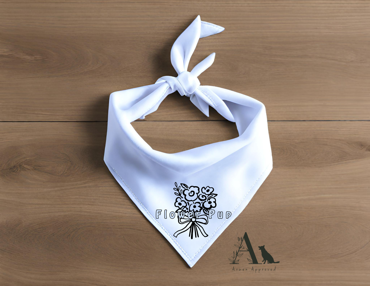 Wedding Dog Bandana | Ring Bearer, Just Married