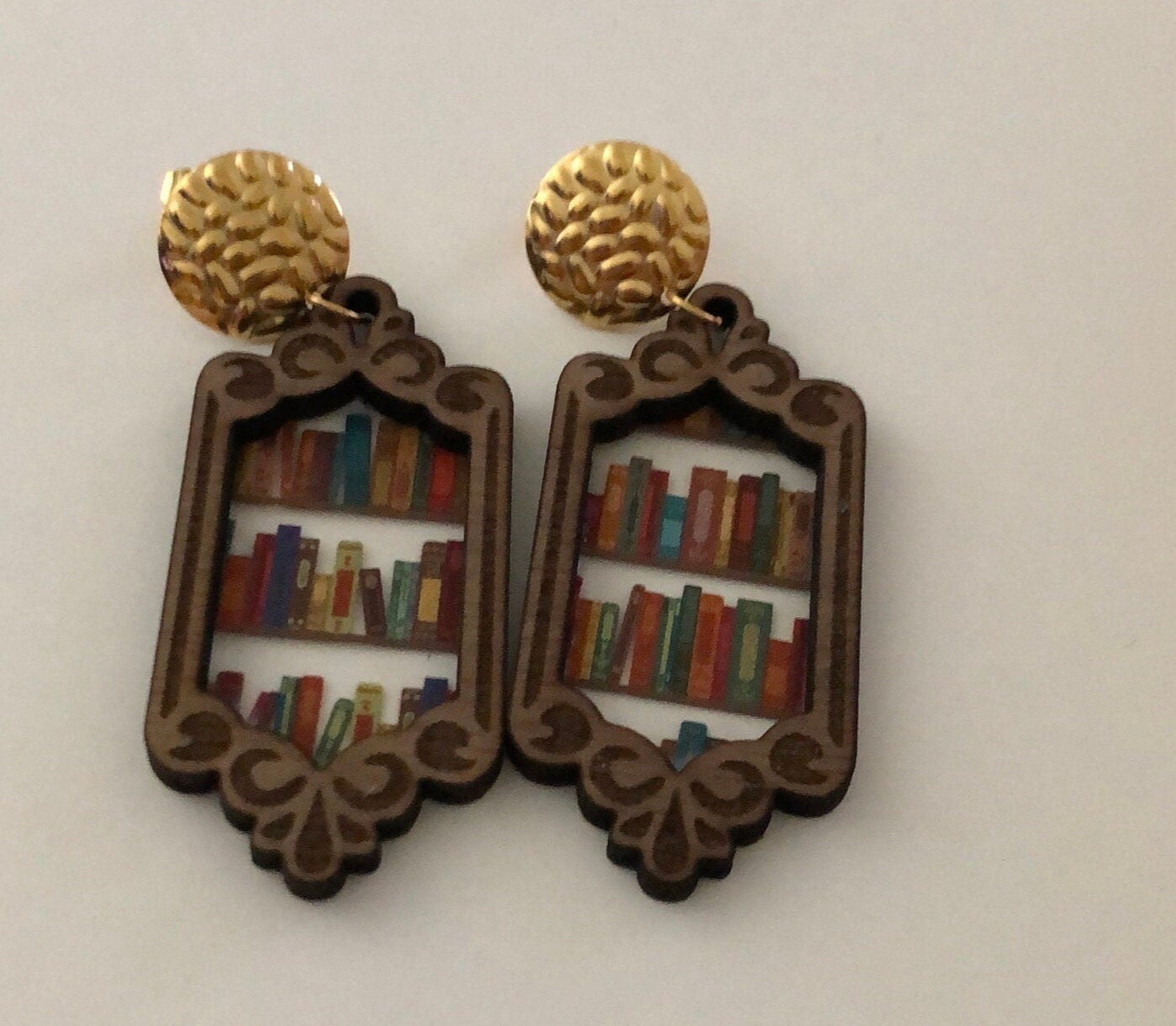 Earrings - Bookish
