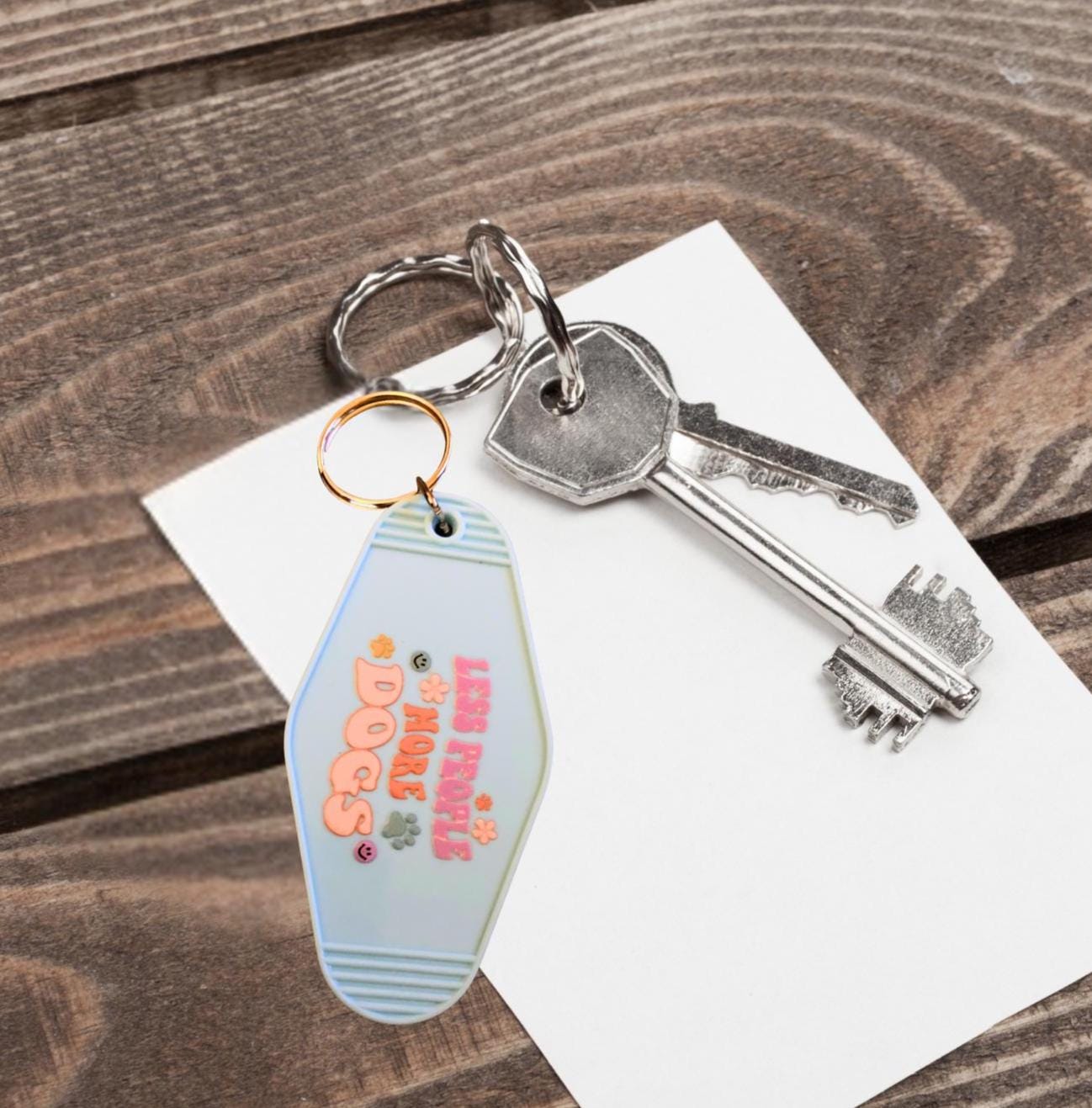 Keychain Hotel/motel dog lover dog mom dog dad