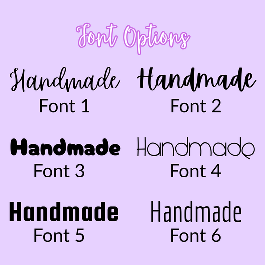 Custom leather tags for bags, clothing, bandanas, etc