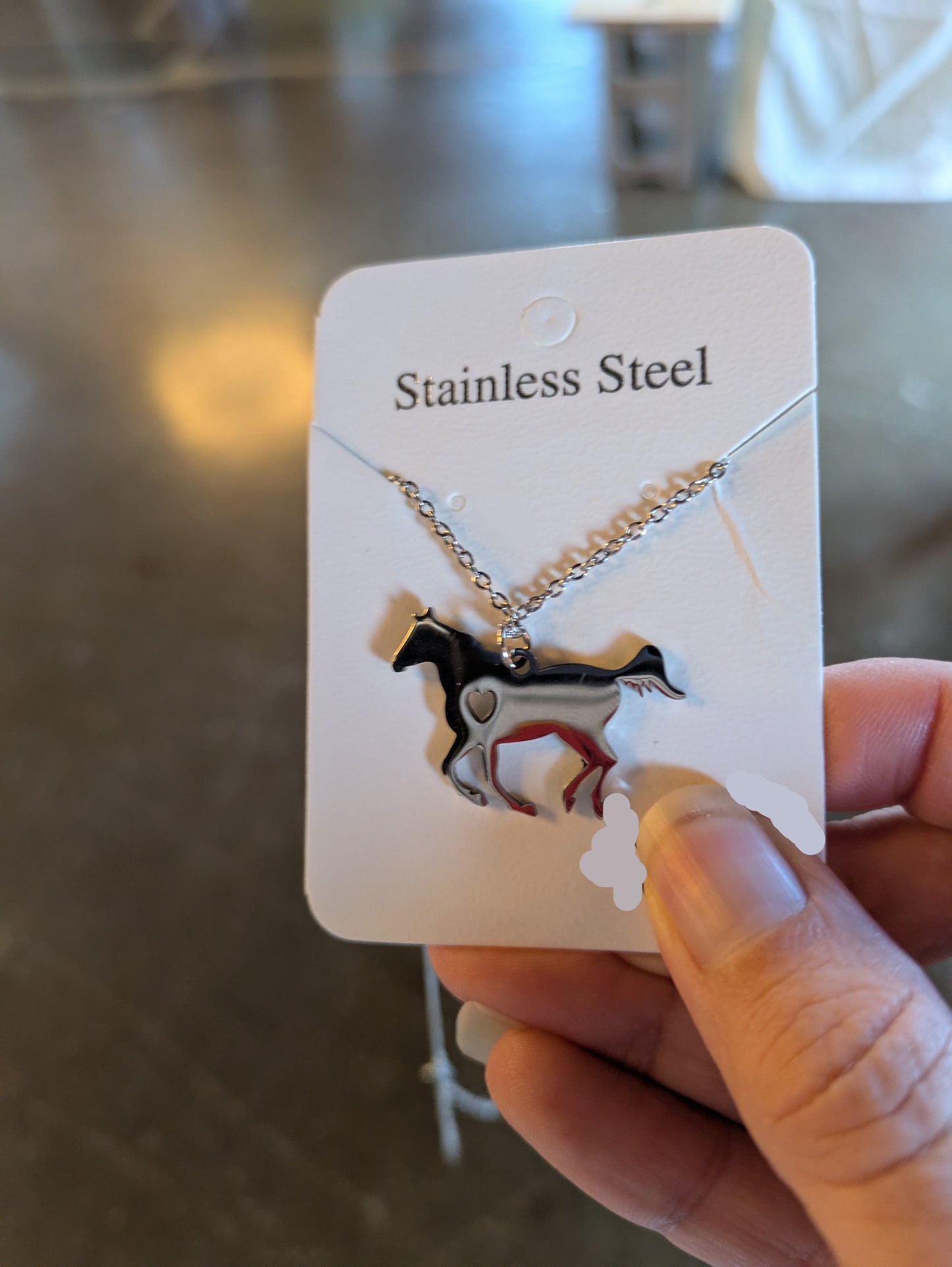 Necklace, Personalized Horse necklace, Silver, 14k gold, Horse lover, Gift for Women Men, horse necklace
