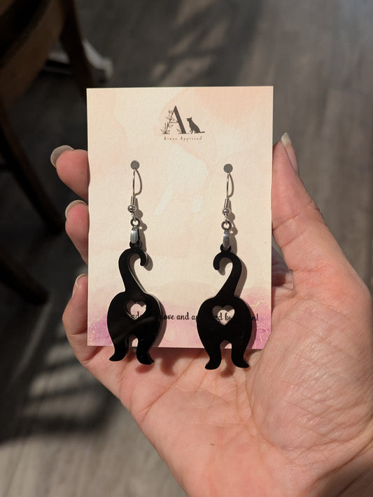 Earrings - Cat butts