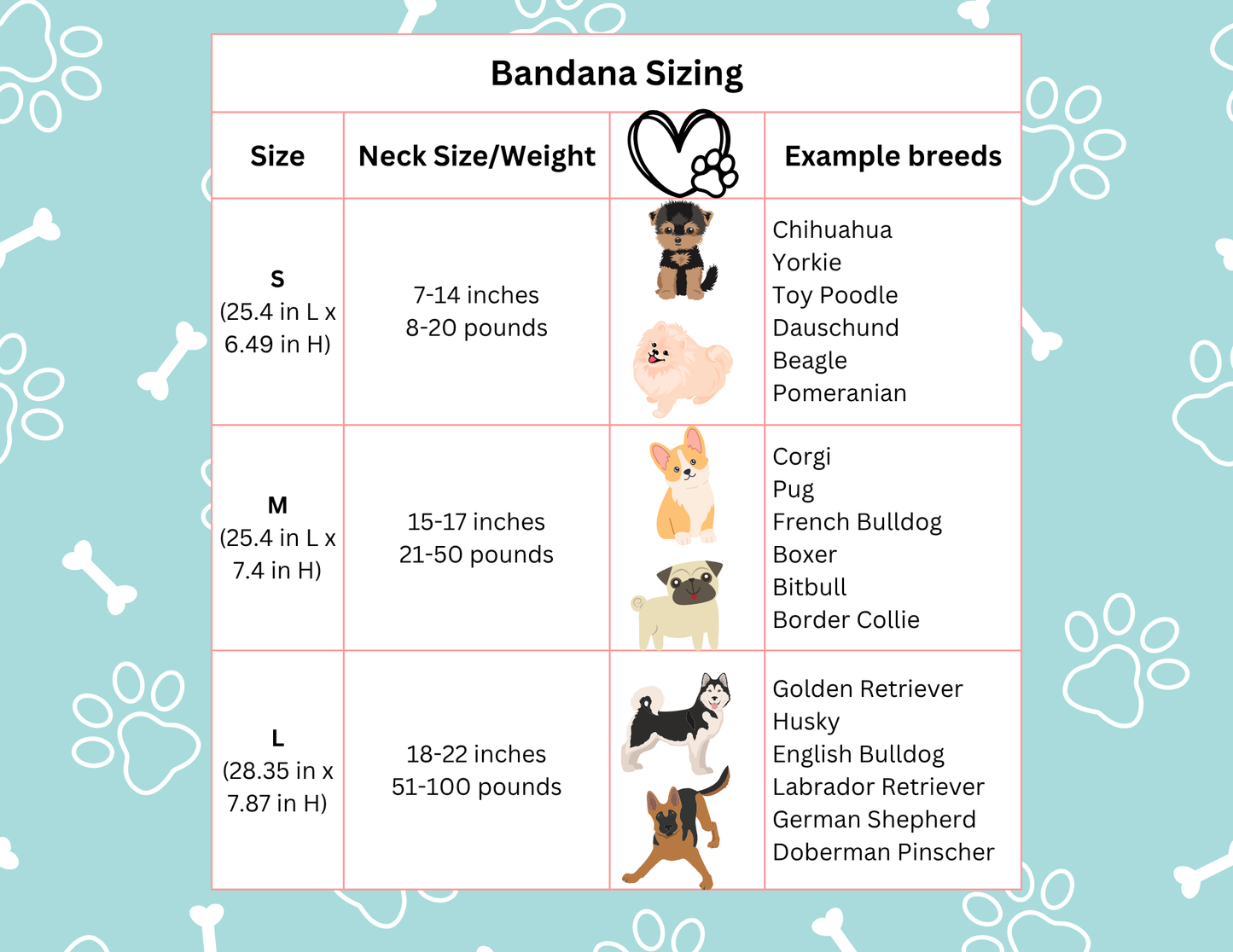 Dog bandana - SML Mary Jane, 420, Best Budz