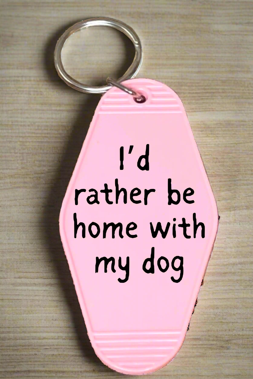 Keychain Hotel/Motel - Dog Lover