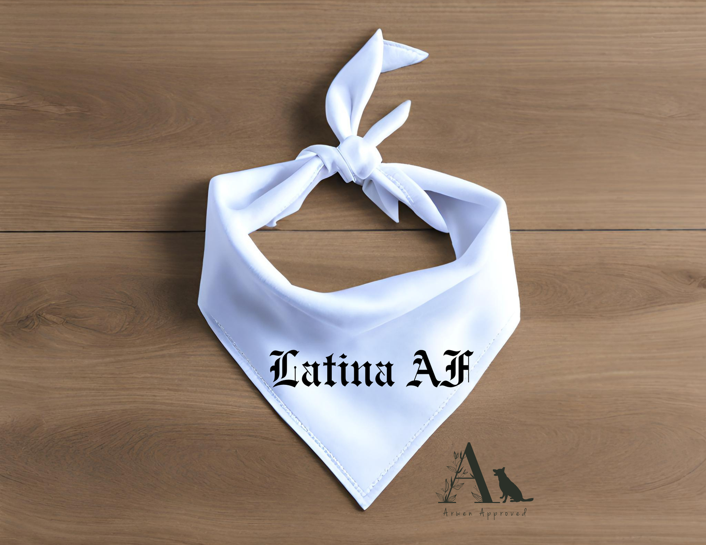 Spanglish Dog Bandana | Chingona, Latina AF & Dejame en Paz | Hispanic Heritage Pet Gift S M L