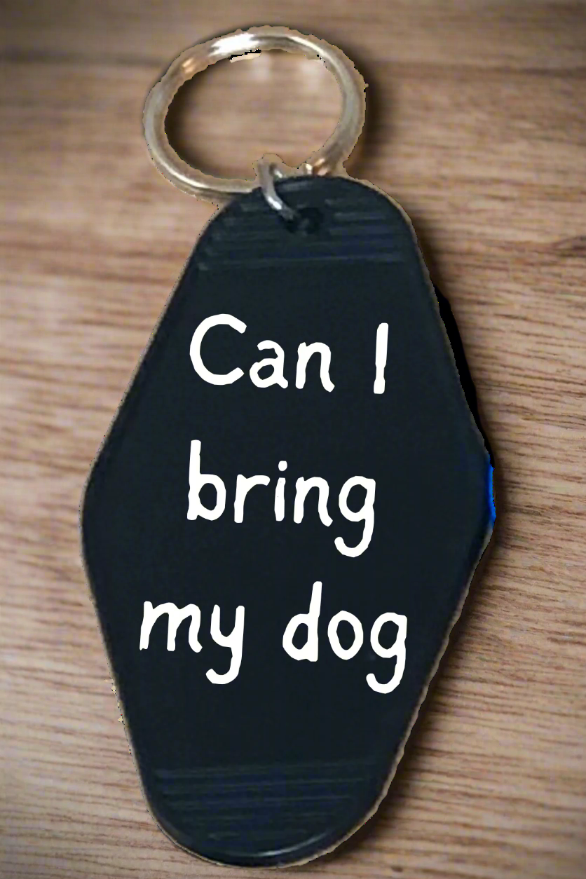 Keychain Hotel/Motel - Dog Lover