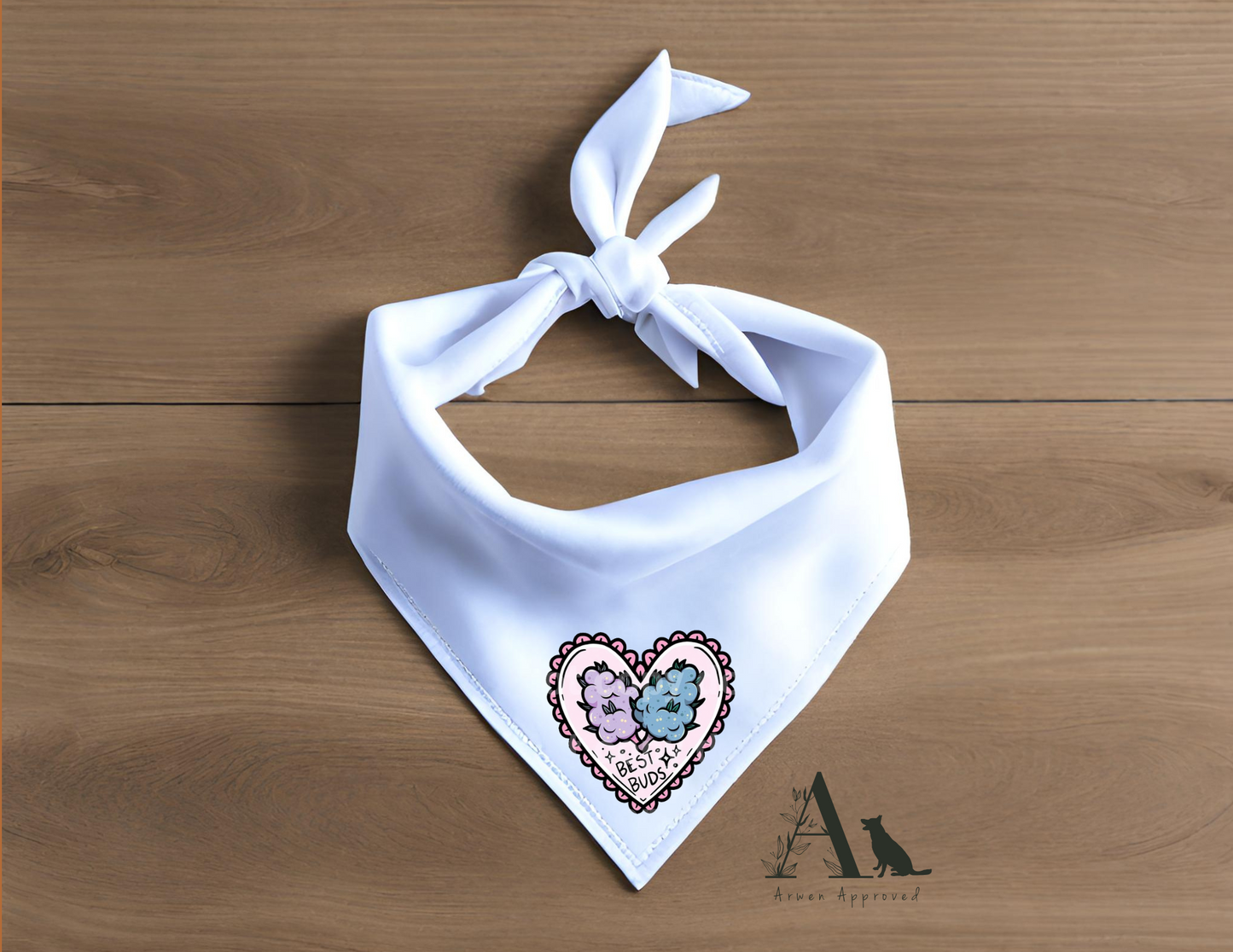 Dog bandana - SML Mary Jane, 420, Best Budz