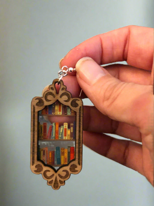 Earrings - Bookish