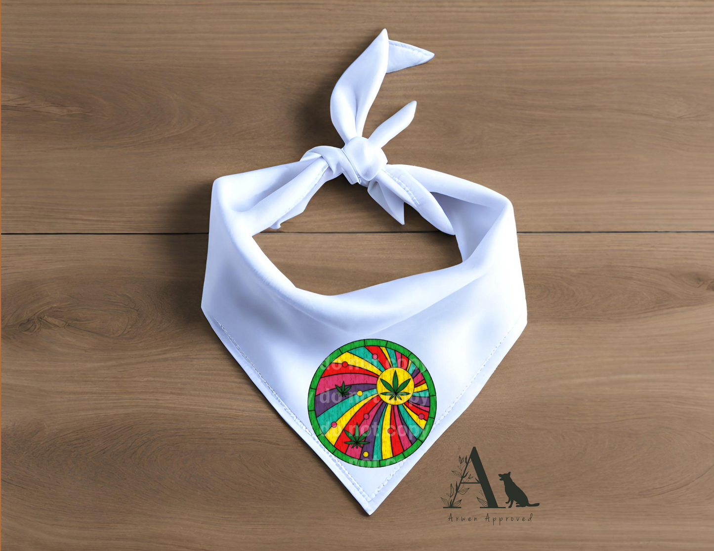 Dog bandana - SML Mary Jane, 420, Best Budz