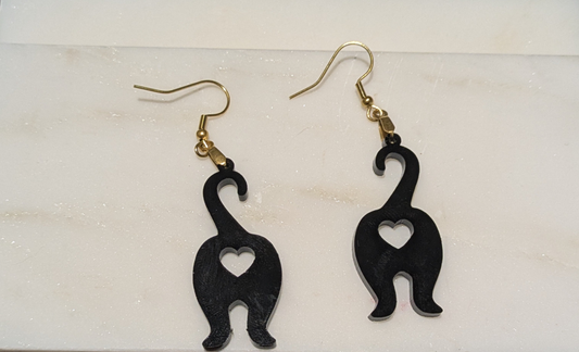 Earrings - Cat butts