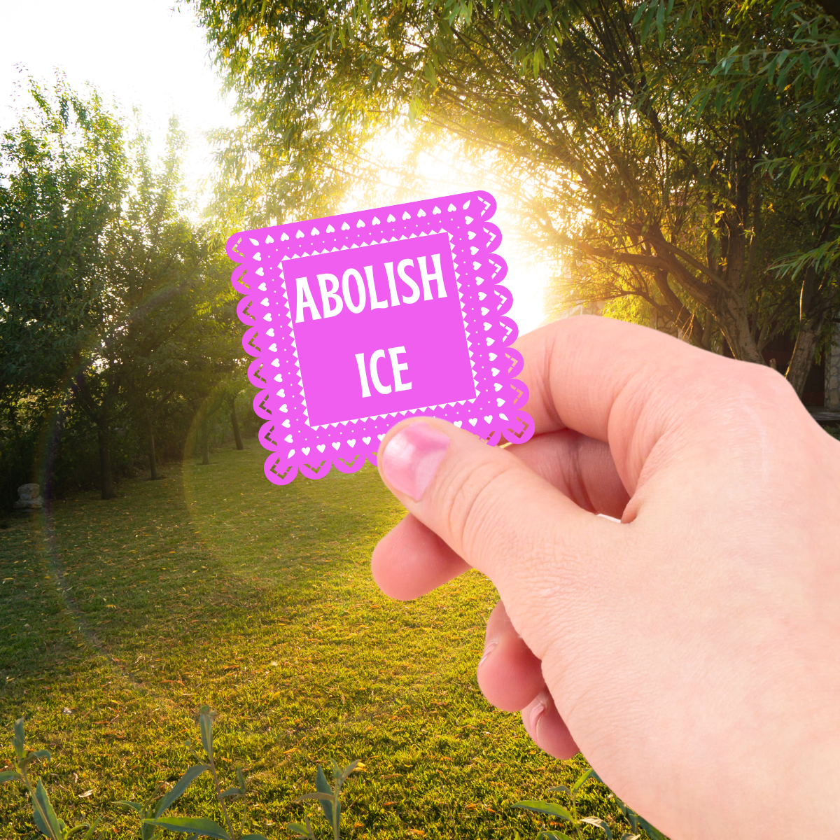 Sticker: Abolish ICE