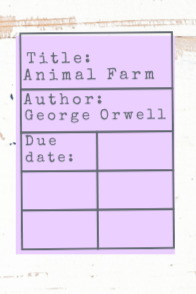 Necklace: Banned Books library checkout card