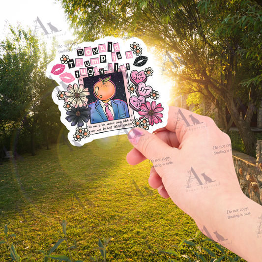 Sticker: DJT is Fugly