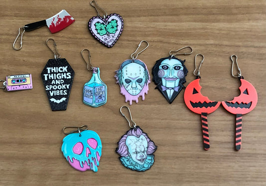 Charm - collar leash bag purse spooky creepy horror