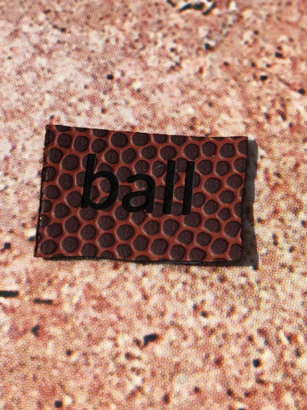 Custom vegan faux tags leather5 25 pc 50 pc small perfect for bags, clothing, bandanas, etc up to 1.5” x 1.5”