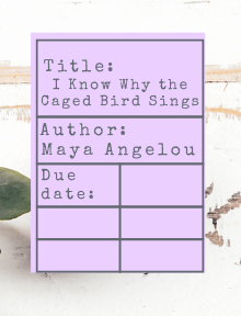 Necklace: Banned Books library checkout card